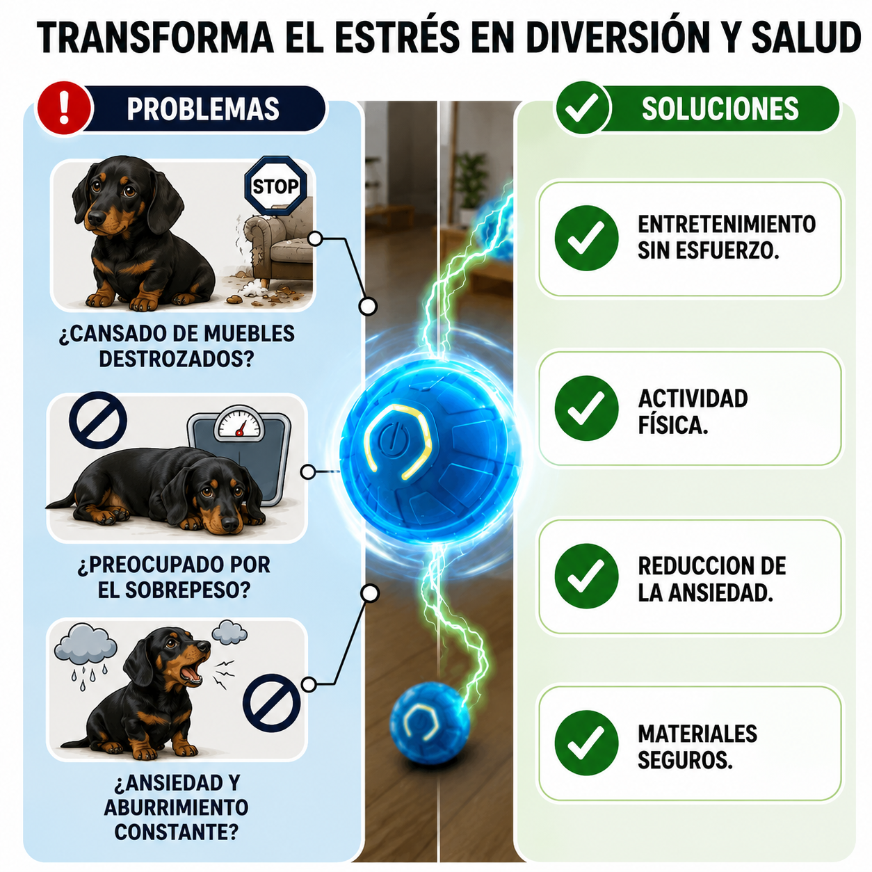 TeckelBall™ | Energía Fuera. Diversión Dentro.